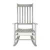 Safavieh Shasta Patio Collection Rocking Chair In Gray