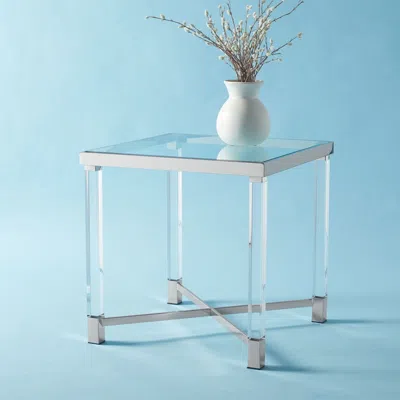 Safavieh Shawna Acrylic End Table In Transparent