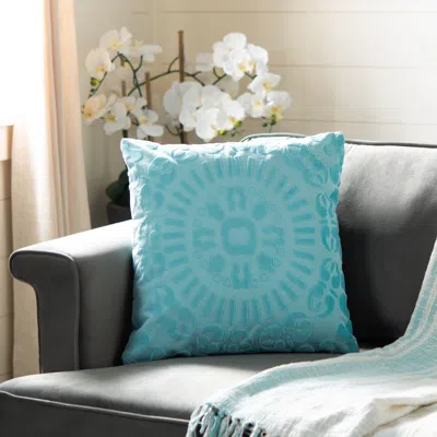 Safavieh Shayla Pillow In Blue