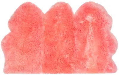 Safavieh Sheep Skin Collection Rug In Red