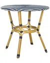 Safavieh Sidford Outdoor Rattan Bistro Table In Blue