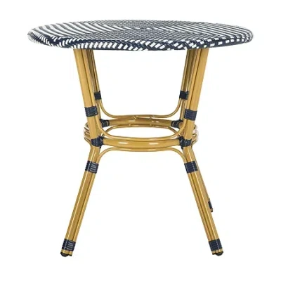 SAFAVIEH SIDFORD RATTAN SIDE TABLE