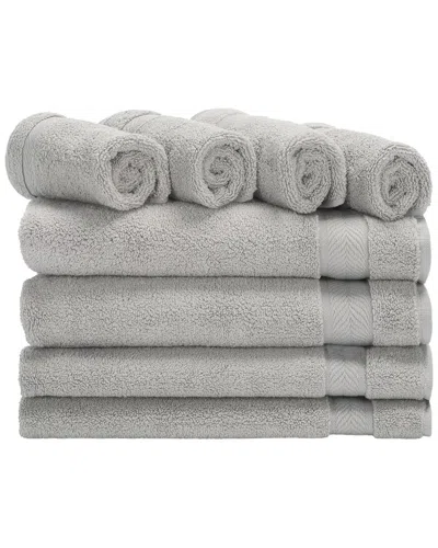 Safavieh Signature 8pc Towel Bundle In Gray