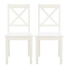 Safavieh Silio Dining Collection 2-pc. Dining Chair In White