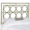Safavieh Silva French Silver Metal Headboard In Silver