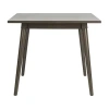 Safavieh Simone Collection Square Wood-top Dining Table In Gray