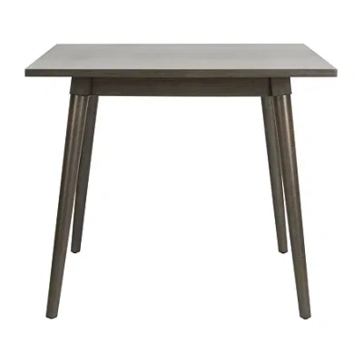Safavieh Simone Collection Square Wood-top Dining Table In Gray