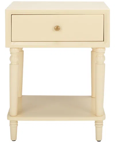 Safavieh Siobhan Acc Table With Storage Drawer In Brown