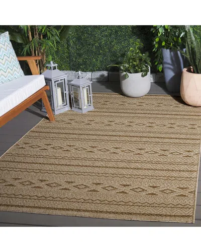SAFAVIEH SAFAVIEH SISAL ALL-WEATHER BRUNE POWER-LOOMED INDOOR/OUTDOOR RUG