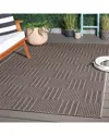 Safavieh Sisal All-weather Noctra Power-loomed Indoor/outdoor Rug In Gray