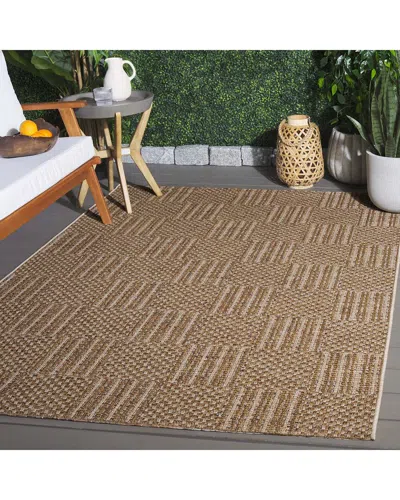 SAFAVIEH SAFAVIEH SISAL ALL-WEATHER NUVET POWER-LOOMED INDOOR/OUTDOOR RUG
