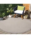 Safavieh Sisal All-weather Tava Power-loomed Indoor/outdoor Rug In Gray