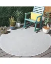 Safavieh Sisal All-weather Verra Power-loomed Indoor/outdoor Rug In Gray