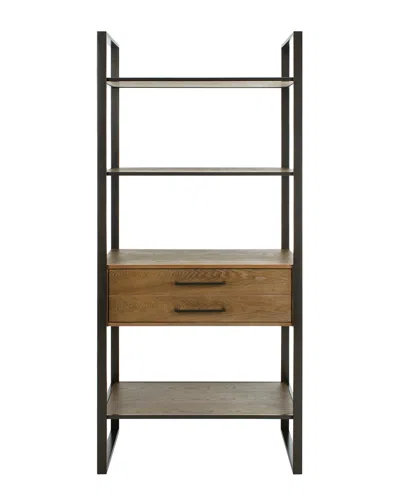 Safavieh Skylar 4-tier 1-drawer Etagere In Gun Metal