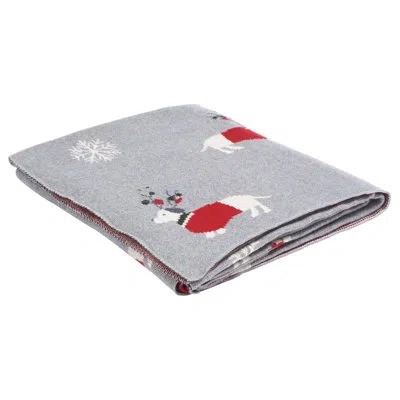 Safavieh Sleighbells Throw In Gray