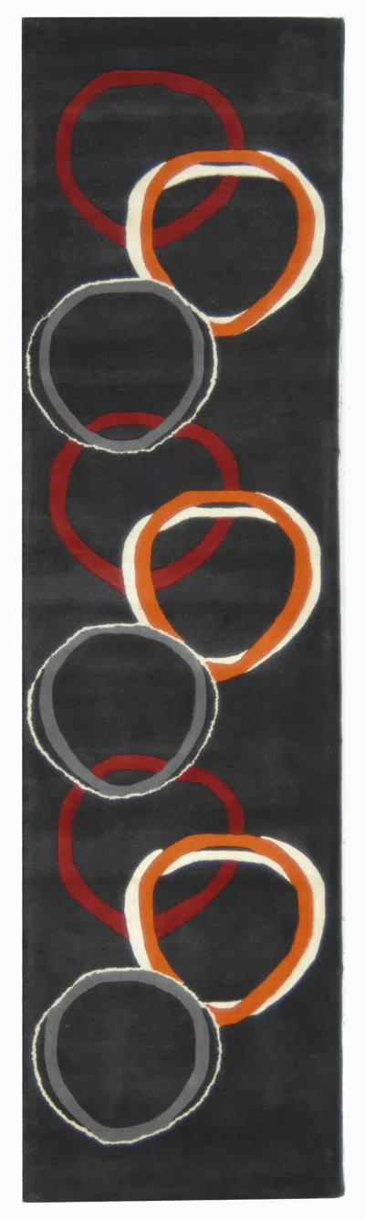 Safavieh Soho Collection Handmade Rug In Black