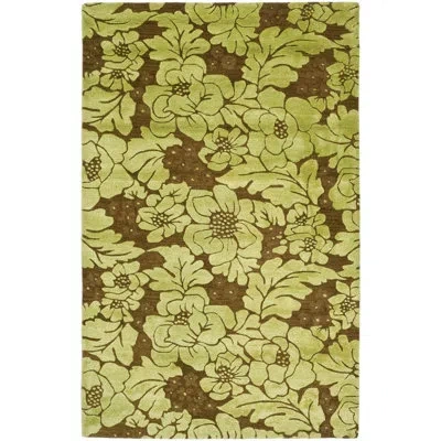 Safavieh Soho Hand Tufted Wool Pile Rug In Green