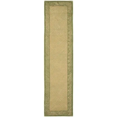 Safavieh Soho Hand Tufted Wool Pile Rug In Green;assorted