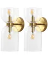 Safavieh Solyn 2-light 7in Wall Sconce In Gold