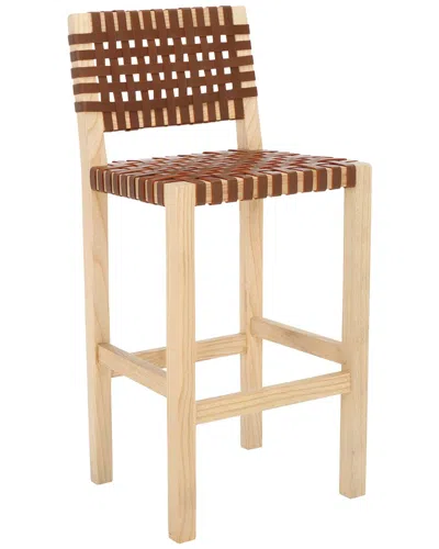 Safavieh Sorrento Counter Stool In Brown