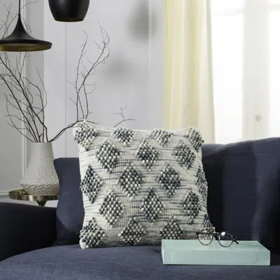 Safavieh Space Dyed Throw Pillow In Gray