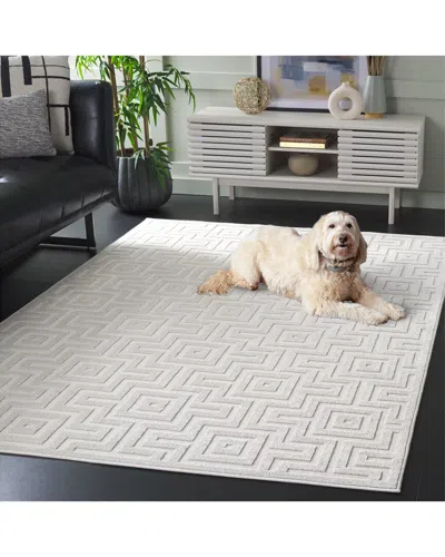 Safavieh Stella Ecru Power-loomed Indoor/outdoor Rug In White
