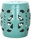 Safavieh Stencil Blossom Garden Stool