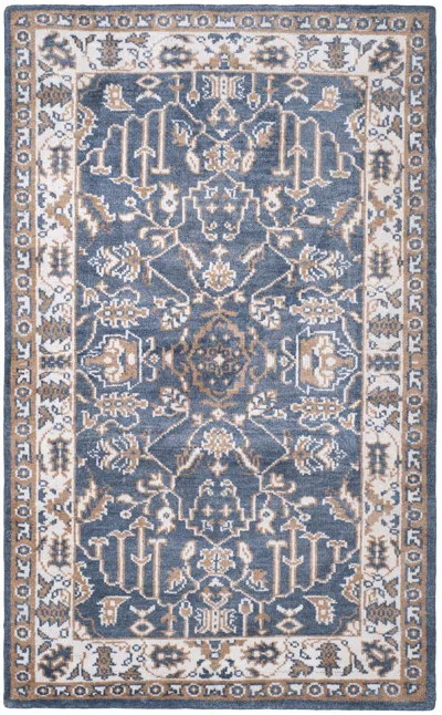 Safavieh Stone Wash Hand-knotted Rug In Blue