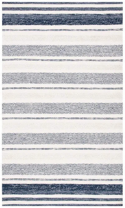 Safavieh Striped Kilim Handwoven Rug In Gray