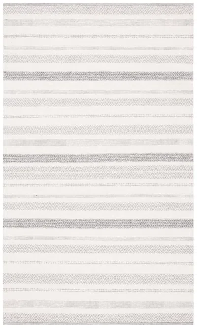 Safavieh Striped Kilim Handwoven Rug In Gray