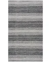 Safavieh Striped Kilim Rug In Black
