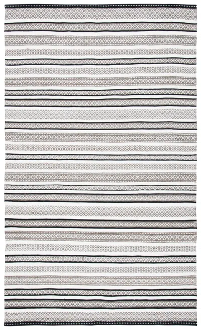 Safavieh Striped Kilim Rug In Gray