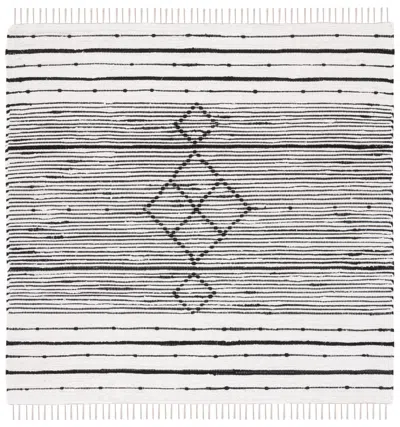 Safavieh Striped Kilim Rug In Black