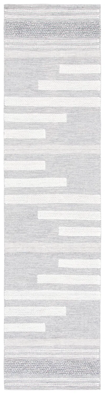 Safavieh Striped Kilim Rug In Gray