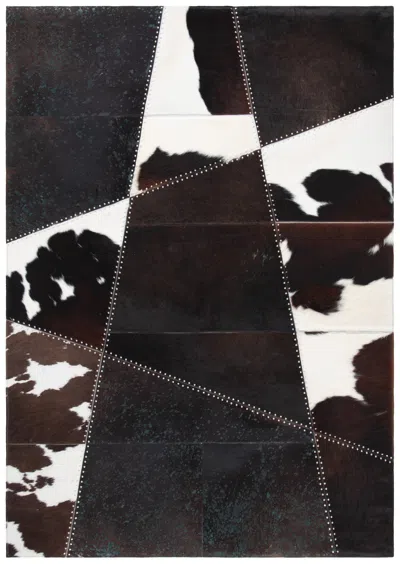 Safavieh Studio Leather Rug In Brown