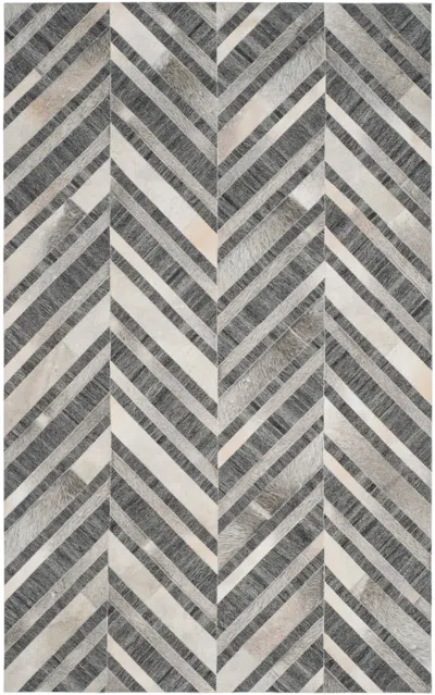 Safavieh Studio Leather Rug In Gray