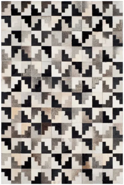 Safavieh Studio Leather Rug In Gray