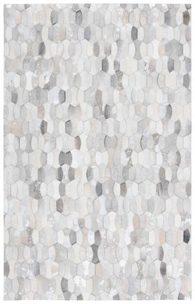 Safavieh Studio Leather Rug In Gray