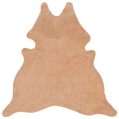 Safavieh Suede Cowhide Rug In Brown