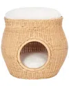 Safavieh Suli Cat Bed With Cushion In Brown