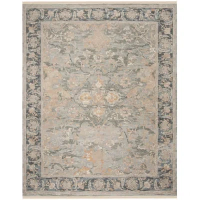 Safavieh Sultanabad Hand Knotted Wool Oriental Rug In Beige;gray