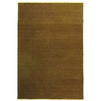 Safavieh Sumak Wool Pile Solid Color Rug In Brown And Tan