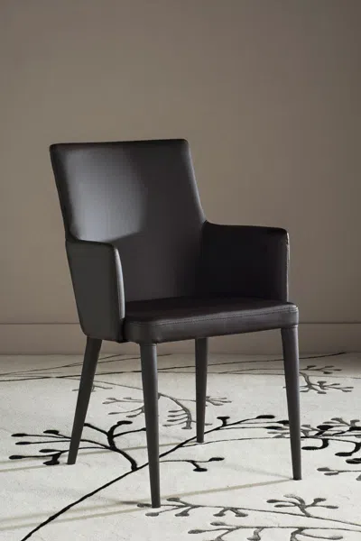 Safavieh Summerset Arm Chair In Black