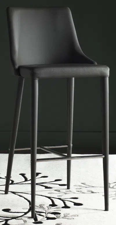 Safavieh Summerset Bar Stool In Black