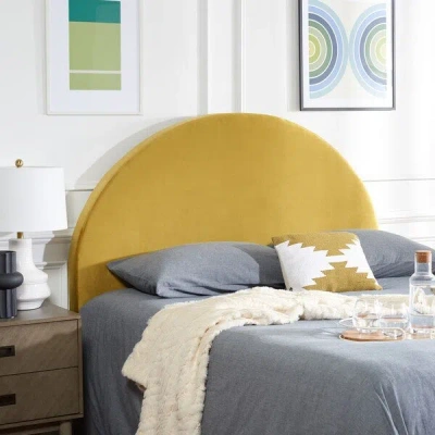 Safavieh Sunnira Arched Headboard In Yellow
