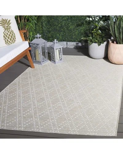 Safavieh Sunset Rhomia Power-loomed Indoor/outdoor Rug In Gray
