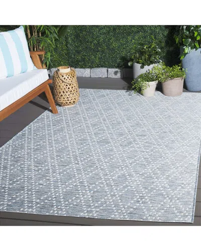 Safavieh Sunset Rhomik Power-loomed Indoor/outdoor Rug In Blue