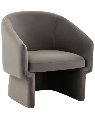 Safavieh Susie Barrel Back Accent Chair In Grey