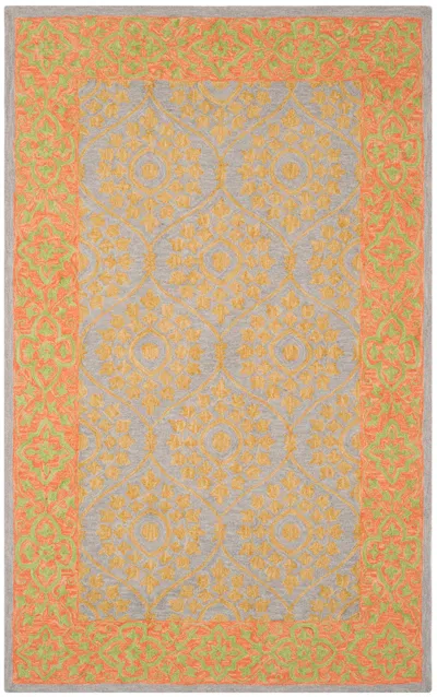 Safavieh Suzani Hand-hooked Rug In Orange