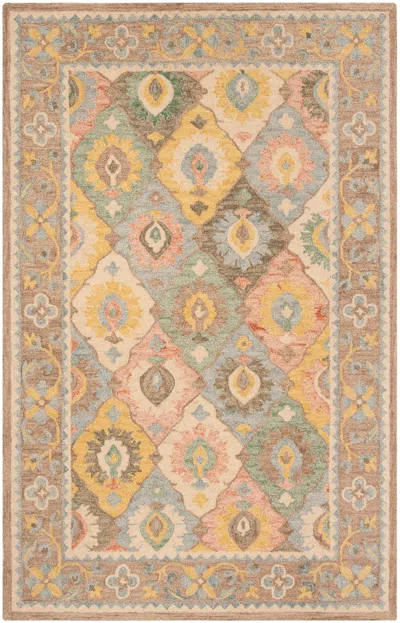 Safavieh Suzani Hand-hooked Rug In Multi